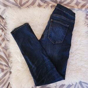 Gap mid rise ankle jeans